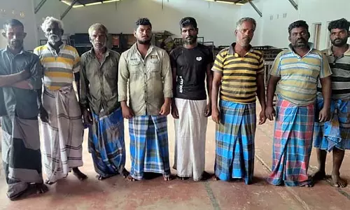 श्रीलंकाई नौसेना ने Rameswaram के 8 मछुआरों को गिरफ्तार किया