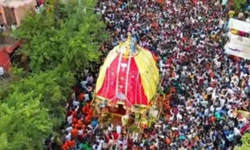 बैंगलोर में रथ यात्रा मनाई गई