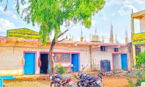 Bidar : एक सप्ताह बाद भी बच्चों के लिए गर्म पानी नही Bidar : एक सप्ताह बाद भी बच्चों के लिए गर्म पानी नही