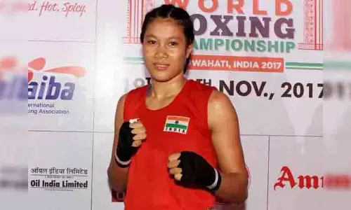 Ankushita एलीट महिला मुक्केबाजी के सेमीफाइनल में पहुंचीं Ankushita एलीट महिला मुक्केबाजी के सेमीफाइनल में पहुंचीं