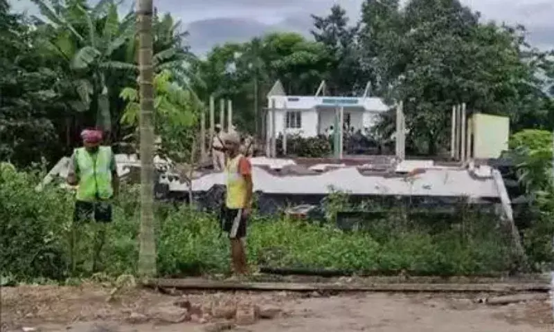 Assam बेदखली अभियान: बाकरिकुची में 450 बीघा से अधिक अतिक्रमित भूमि मुक्त कराई गई