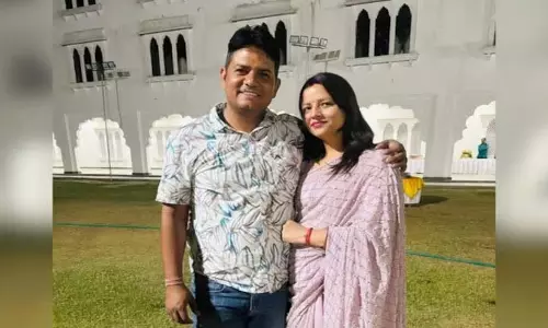 Jaipur में सीसीटीवी कैमरे में बहस करते दिखे दंपत्ति Jaipur में सीसीटीवी कैमरे में बहस करते दिखे दंपत्ति