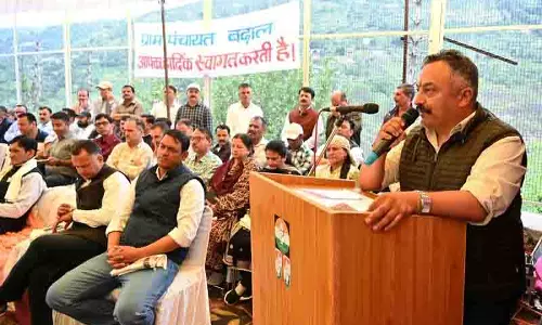Himachal के मंत्री ने जुब्बल के बावली गांव में सामुदायिक भवन का उद्घाटन किया Himachal के मंत्री ने जुब्बल के बावली गांव में सामुदायिक भवन का उद्घाटन किया