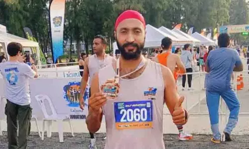 Ludhiana: नगर निगम कर्मचारी ने अंतर्राष्ट्रीय मैराथन में चमक बिखेरी Ludhiana: नगर निगम कर्मचारी ने अंतर्राष्ट्रीय मैराथन में चमक बिखेरी