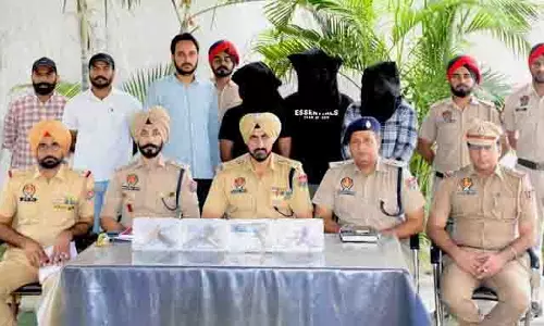Ludhiana: अवैध हथियार और हेरोइन के साथ चार गिरफ्तार