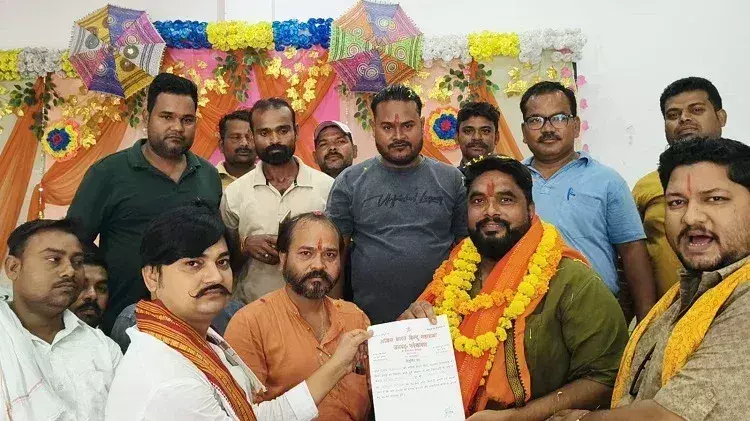 Farrukhabad: हरिओम वाल्मीकि को मिली जिम्मेदारी, हिन्दू महासभा में बने जिला कार्यकारी अध्यक्ष
