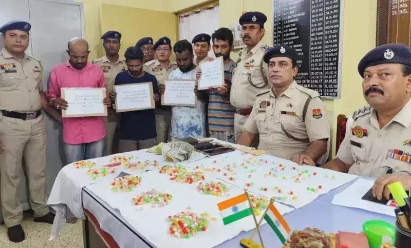 Tripura पुलिस ने कई छापों में 1.5 करोड़ रुपये की ड्रग्स जब्त की, छह गिरफ्तार