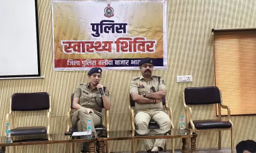 बलौदाबाजार पुलिस अधिकारियों व जवानों के लिए स्वास्थ्य परीक्षण शिविर का आयोजन बलौदाबाजार पुलिस अधिकारियों व जवानों के लिए स्वास्थ्य परीक्षण शिविर का आयोजन