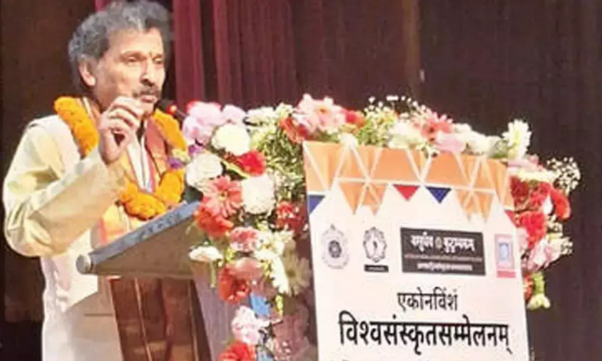 संस्कृत आधुनिक विश्व को एकता और ज्ञान की ओर ले जा सकती है: NSU कुलपति संस्कृत आधुनिक विश्व को एकता और ज्ञान की ओर ले जा सकती है: NSU कुलपति