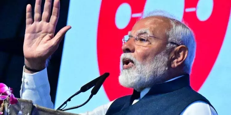 डिजिटल इंडिया ने दूरियाँ घटाईं, अवसरों का लोकतंत्रीकरण किया: PM Modi डिजिटल इंडिया ने दूरियाँ घटाईं, अवसरों का लोकतंत्रीकरण किया: PM Modi