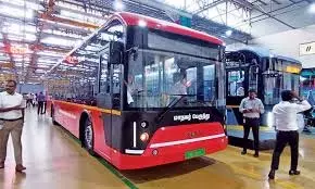 चेन्नई एमटीसी ने 120 इलेक्ट्रिक बसें शुरू कीं चेन्नई एमटीसी ने 120 इलेक्ट्रिक बसें शुरू कीं