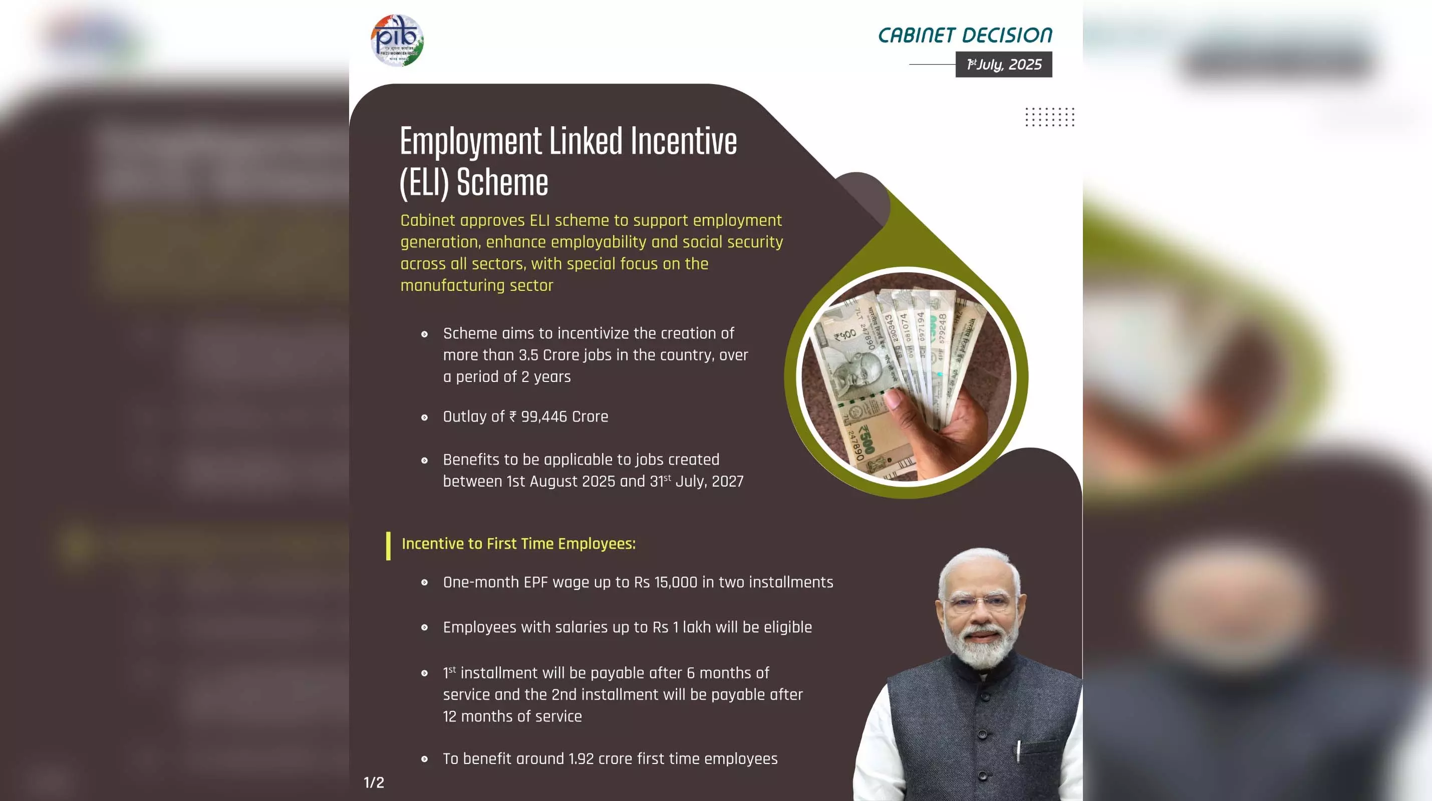 मोदी सरकार ने कई योजनाओं को दी मंजूरी, इन लोगों के खाते में पैसे डालेगी सरकार मोदी सरकार ने कई योजनाओं को दी मंजूरी, इन लोगों के खाते में पैसे डालेगी सरकार