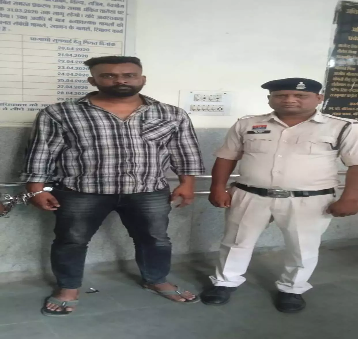 गवाही से रोकने की धमकी देने वाला फरार आरोपी मनीष सिंह गिरफ्तार गवाही से रोकने की धमकी देने वाला फरार आरोपी मनीष सिंह गिरफ्तार