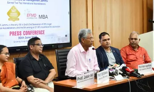 IIM जम्मू को दो प्रतिष्ठित अंतरराष्ट्रीय मान्यताएं प्राप्त हुई IIM जम्मू को दो प्रतिष्ठित अंतरराष्ट्रीय मान्यताएं प्राप्त हुई