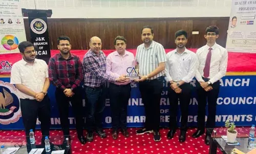 ICAI J&K ने स्वास्थ्य जागरूकता कार्यक्रम आयोजित किया
