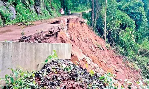 Odisha : सिमिलिपाल में भूस्खलन
