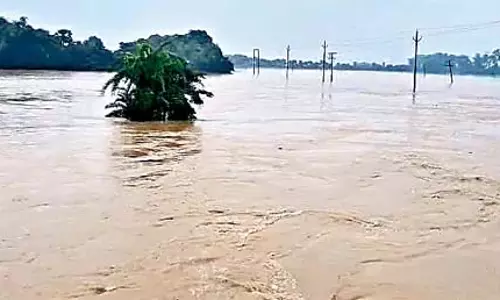 Odisha : उत्तरी तट पर स्थित बालेश्वर जिले में बाढ़ आ गई
