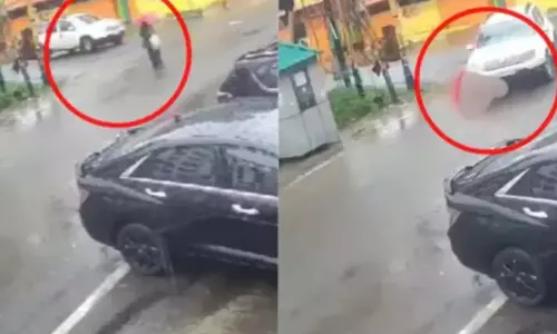 सफेद एसयूवी ने युवती को रौंदा, रुड़की का सीसीटीवी वीडियो हुआ वायरल सफेद एसयूवी ने युवती को रौंदा, रुड़की का सीसीटीवी वीडियो हुआ वायरल