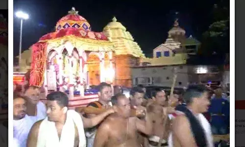 हेरा पंचमी पर मां लक्ष्मी का रुष्ट रूप, नंदीघोष रथ को तोड़ेंगी
