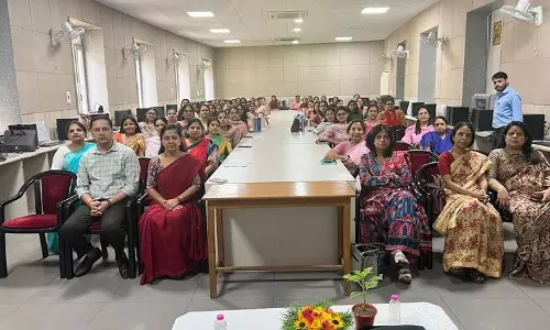 Jaipur: फैकल्टी डेवलपमेंट प्रोग्राम का उद्घाटन कानोड़िया पी.जी. महिला महाविद्यालय में