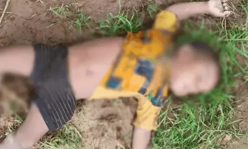 उफान नाले में बहे मां-बेटे की मौत, छग के बलरामपुर में भारी बारिश