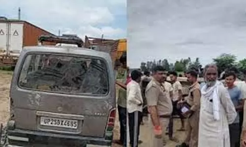 Bareilly : कार से कुचलकर पिता और सौतेले भाई को मार डाला,