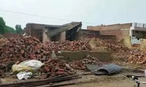 Ghazipur : रक्षा संपदा विभाग की कार्रवाई पर सपा का विरोध