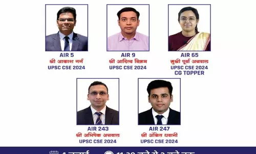 UPSC चयनित अभ्यर्थियों से मार्गदर्शन के लिए प्रेरक कार्यक्रम, डॉ. रमन सिंह ने सराहा प्रशासन का प्रयास UPSC चयनित अभ्यर्थियों से मार्गदर्शन के लिए प्रेरक कार्यक्रम, डॉ. रमन सिंह ने सराहा प्रशासन का प्रयास