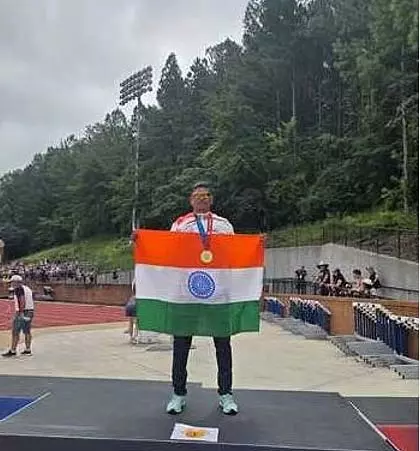 विश्व एथलेटिक्स चैंपियनशिप: सोरभु जैन ने जीता स्वर्ण पदक विश्व एथलेटिक्स चैंपियनशिप: सोरभु जैन ने जीता स्वर्ण पदक
