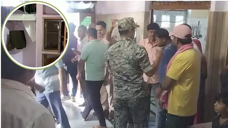 MP : बंदूक की नोक पर बीजेपी नेता से लूटपाट, 1 करोड़ का सोना, चांदी और नकदी लूटे बदमाश MP : बंदूक की नोक पर बीजेपी नेता से लूटपाट, 1 करोड़ का सोना, चांदी और नकदी लूटे बदमाश