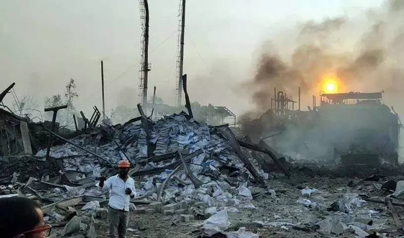Sigachi ने पशम्यलारम दुर्घटना पीड़ितों के लिए 1 करोड़ रुपये की अनुग्रह राशि की घोषणा की Sigachi ने पशम्यलारम दुर्घटना पीड़ितों के लिए 1 करोड़ रुपये की अनुग्रह राशि की घोषणा की