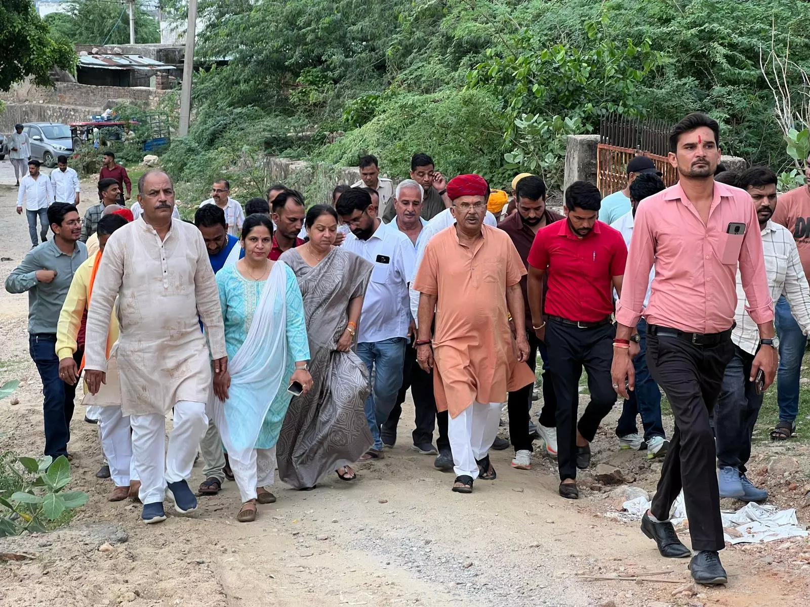 Jaipur : देवनानी ने पाल मरम्मत एवं सौंदर्यीकरण कार्य का किया लोकार्पण Jaipur : देवनानी ने पाल मरम्मत एवं सौंदर्यीकरण कार्य का किया लोकार्पण