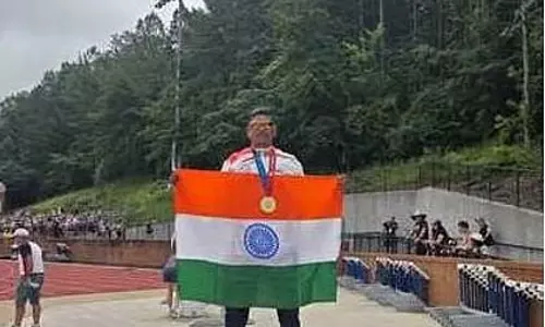 विश्व एथलेटिक्स चैंपियनशिप: सोरभु जैन ने जीता स्वर्ण पदक विश्व एथलेटिक्स चैंपियनशिप: सोरभु जैन ने जीता स्वर्ण पदक