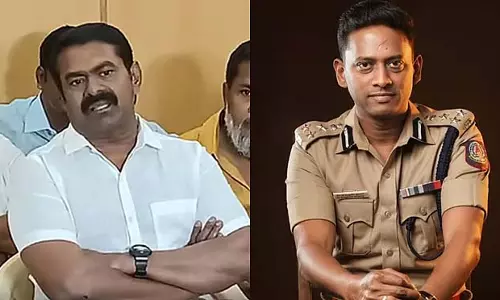 Tamil Nadu : सीमन के खिलाफ मानहानि मामले की सुनवाई पर अंतरिम रोक Tamil Nadu : सीमन के खिलाफ मानहानि मामले की सुनवाई पर अंतरिम रोक