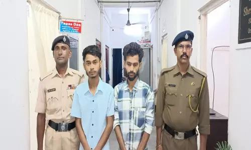 Agartala रेलवे पुलिस ने 6 किलो से अधिक सूखी गांजे के साथ दो लोगों को किया गिरफ्तार