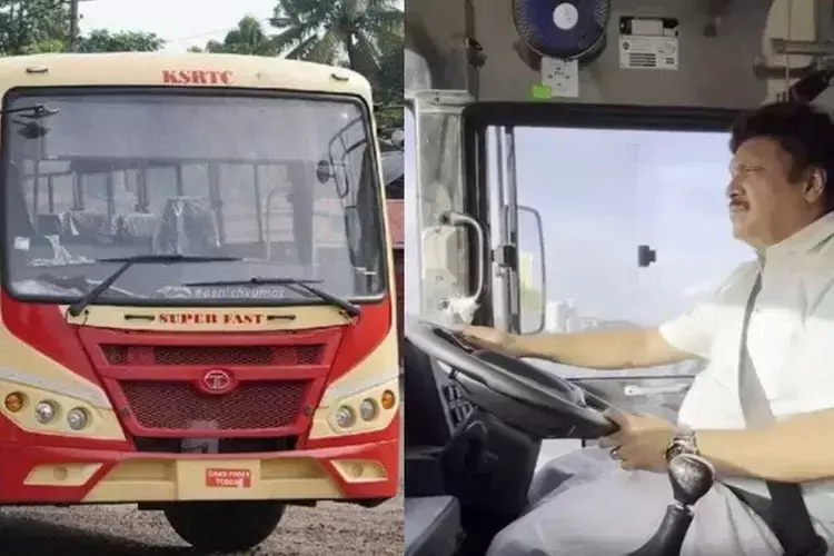 मामूली बदलाव किए जाएंगे मंत्री गणेश कुमार ने नई KSRTC  बसों का परीक्षण किया