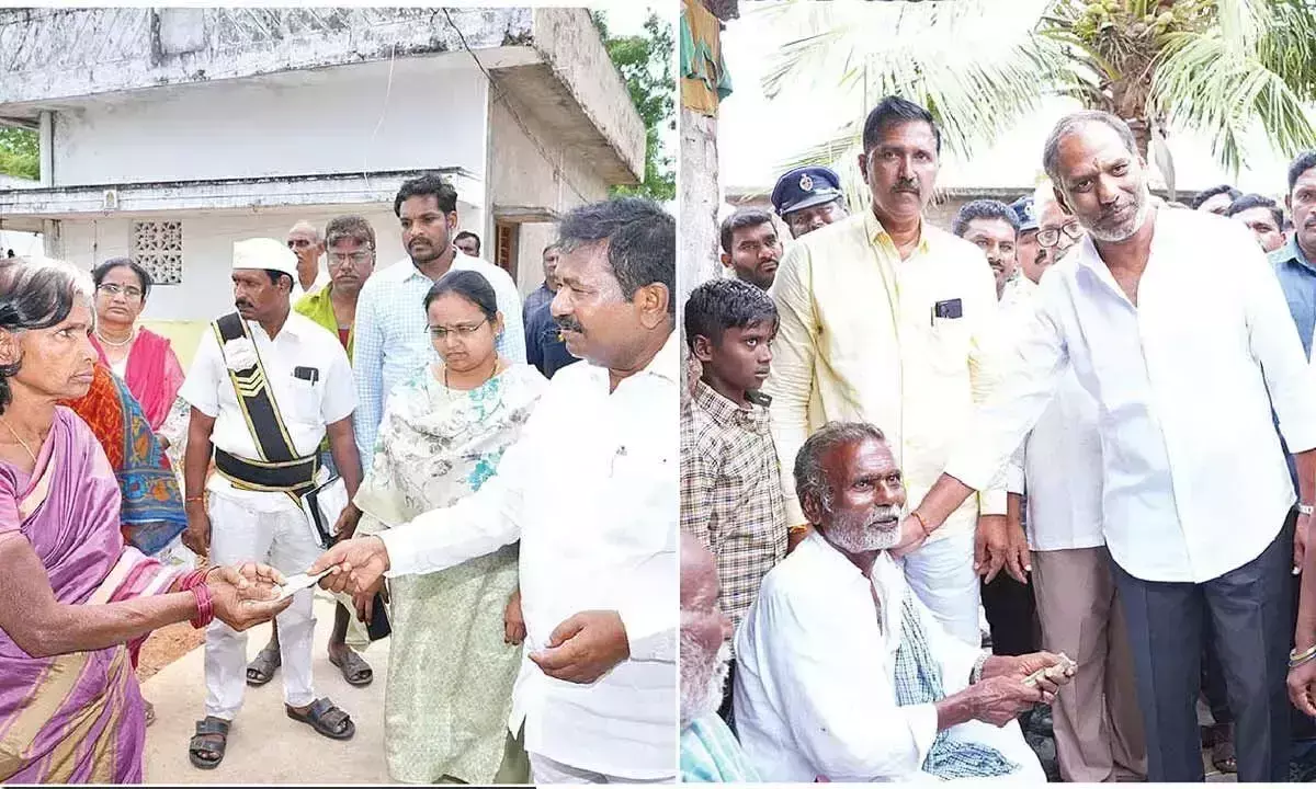 Andhra: मंत्रियों ने कहा, गठबंधन सरकार सामाजिक कल्याण को सर्वोच्च प्राथमिकता दे रही है Andhra: मंत्रियों ने कहा, गठबंधन सरकार सामाजिक कल्याण को सर्वोच्च प्राथमिकता दे रही है