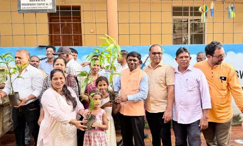 GOA: लोलिएम-पोलम प्यात में पौधारोपण अभियान चलाया गया, ग्रामीणों को पौधे सौंपे गए