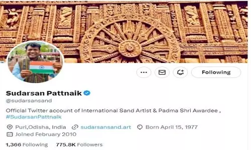 सुदर्शन पटनायक का एक्स Twitter अकाउंट हुआ हैक, फैंस में चिंता