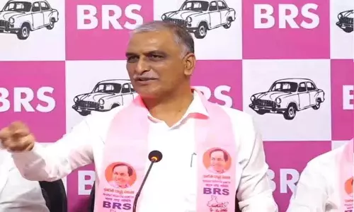 किशन रेड्डी और रेवंत रेड्डी के बीच कैसा प्यार है? : Harish Rao किशन रेड्डी और रेवंत रेड्डी के बीच कैसा प्यार है? : Harish Rao