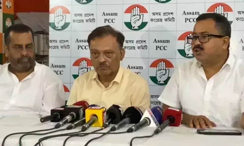 Assam Congress  ने गोरुखुटी परियोजना में अनियमितताओं का आरोप लगाया, CBI जांच की मांग की