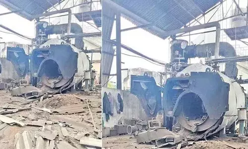 मेडचल फार्मा कंपनी में बॉयलर विस्फोट