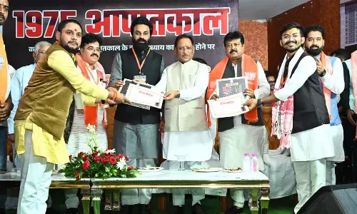 अग्रसेन धाम में मॉक पार्लियामेंट: मुख्यमंत्री ने कहा- लोकतंत्र की रक्षा के लिए सदैव तत्पर