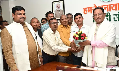 मुख्यमंत्री विष्णुदेव साय से यादव समाज के प्रतिनिधियों ने की सौजन्य मुलाकात