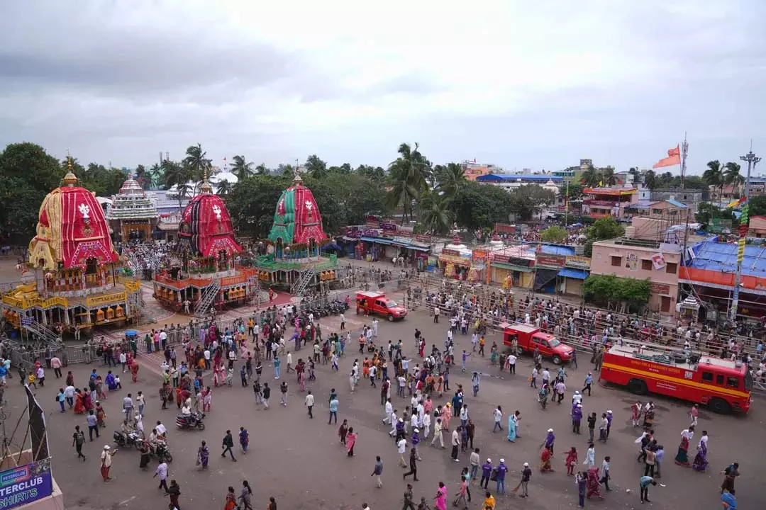 Odisha : बहुदा यात्रा, सुनाबेशा के लिए यातायात सलाह जारी Odisha : बहुदा यात्रा, सुनाबेशा के लिए यातायात सलाह जारी