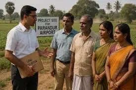 क्रेडाई चेन्नई ने परंडुर के भूस्वामियों को दिए गए मुआवजे की सराहना की क्रेडाई चेन्नई ने परंडुर के भूस्वामियों को दिए गए मुआवजे की सराहना की