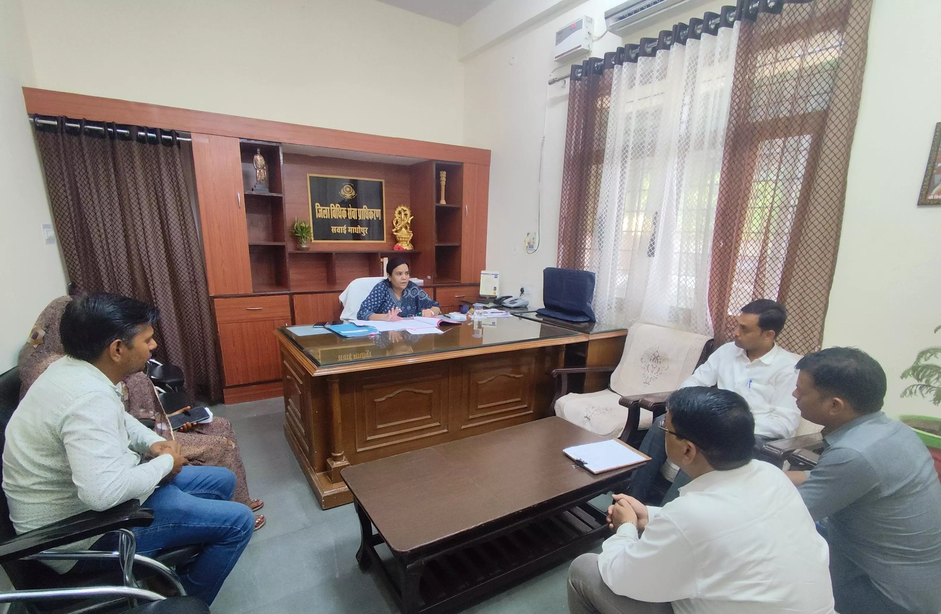 Sawai Madhopur में नालसा संवाद योजना 2025 हेतु अधिकारियों को दिया गया प्रशिक्षण Sawai Madhopur में नालसा संवाद योजना 2025 हेतु अधिकारियों को दिया गया प्रशिक्षण