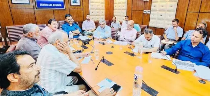 Jammu: जावेद राणा-जाविद डार ने केंद्र शासित प्रदेश में सिंचाई परिदृश्य की समीक्षा की Jammu: जावेद राणा-जाविद डार ने केंद्र शासित प्रदेश में सिंचाई परिदृश्य की समीक्षा की