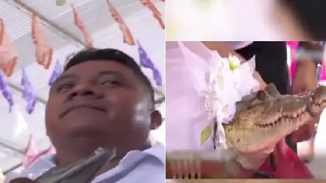 दुनिया की विचित्र परंपराएं: Mexican मेयर ने मगरमच्छ से की शादी दुनिया की विचित्र परंपराएं: Mexican मेयर ने मगरमच्छ से की शादी