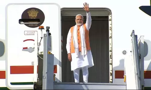 प्रधानमंत्री मोदी की 5 देशों की 8 दिवसीय विदेश यात्रा शुरू; ब्रिक्स और व्यापार पर रहेगा फोकस प्रधानमंत्री मोदी की 5 देशों की 8 दिवसीय विदेश यात्रा शुरू; ब्रिक्स और व्यापार पर रहेगा फोकस
